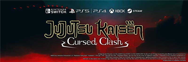JUJUTSU KAISEN CURSED CLASH's banner