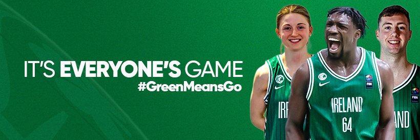 Basketball Ireland's banner