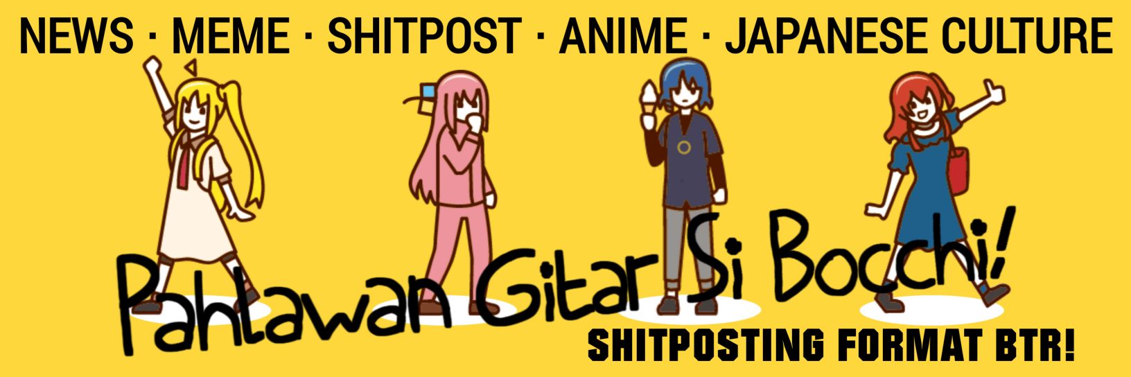 Pahlawan Gitar Si Bocchi's banner