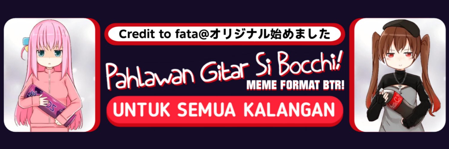 Pahlawan Gitar Si Bocchi's banner