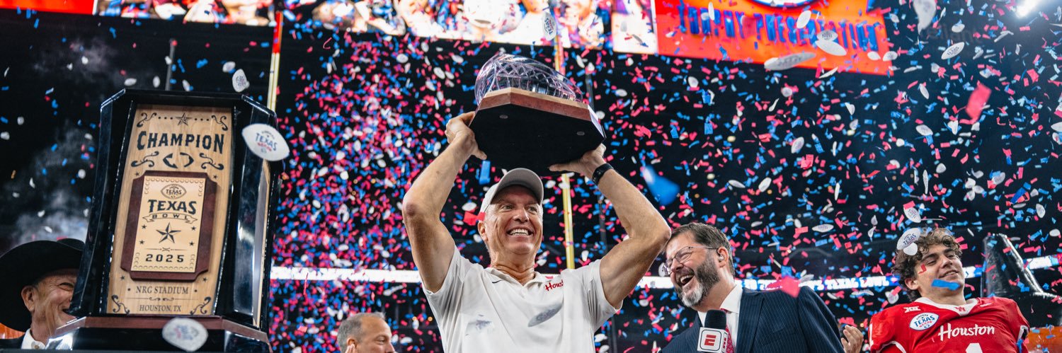 Houston Football's banner
