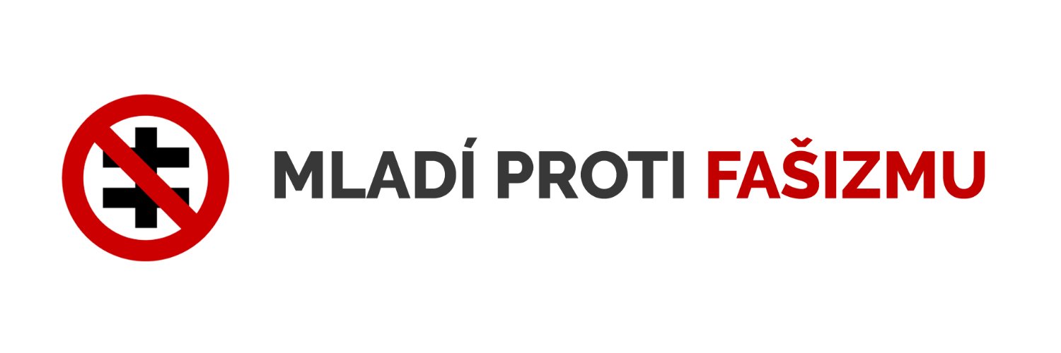 Mladí proti fašizmu's banner