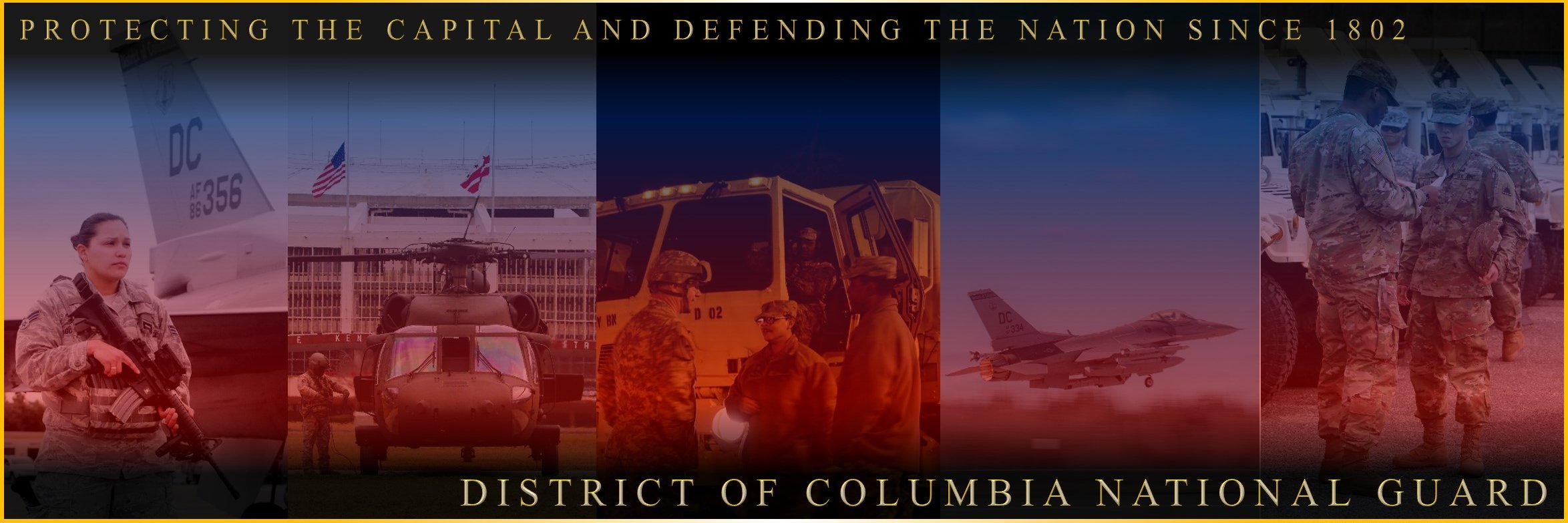 District of Columbia National Guard's banner