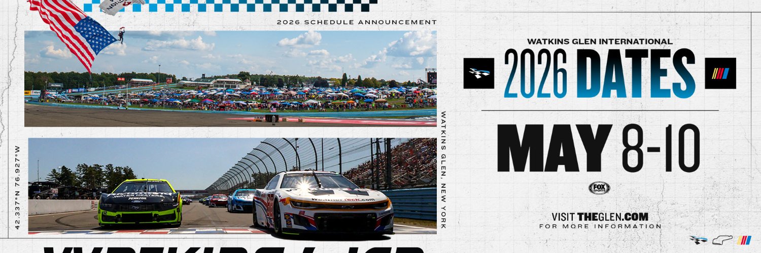 Watkins Glen International's banner