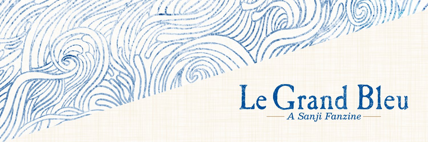 Le Grand Bleu: a Sanji zine | LEFTOVERS CLOSED's banner