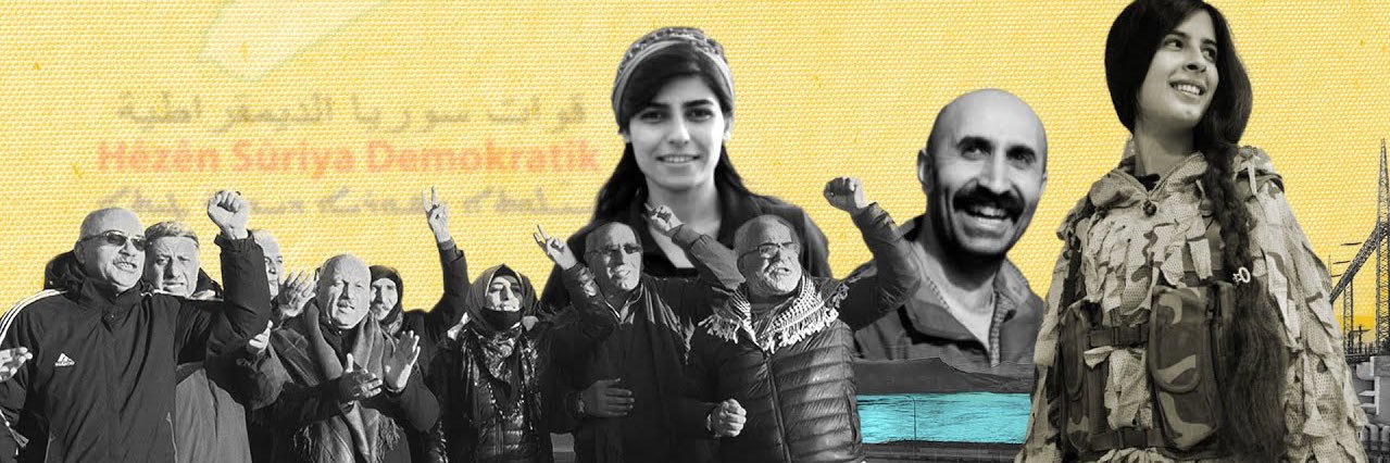 Defend Rojava's banner