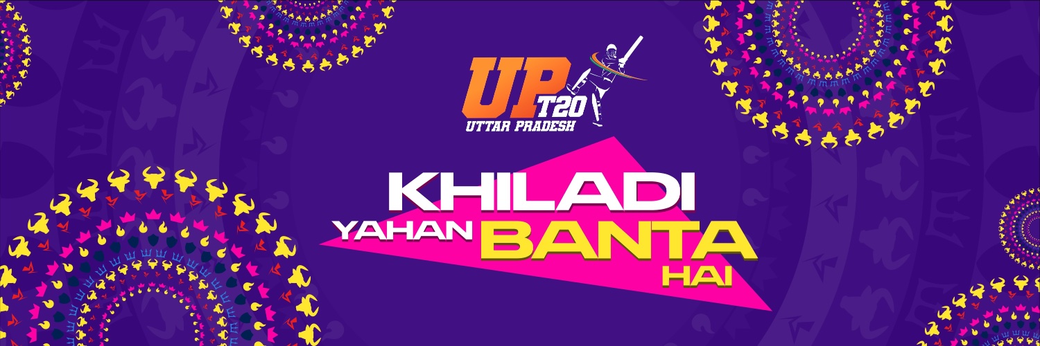 UP T20 League's banner