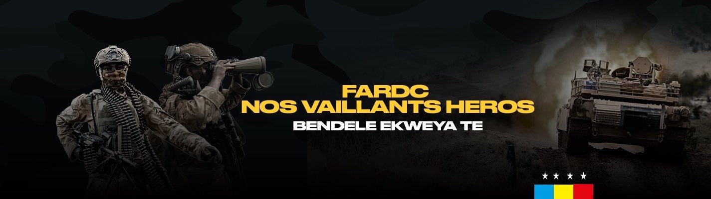 Forces Armée Congolaise - FARDC's banner