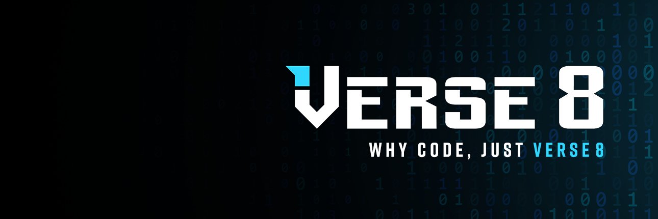 Verse 8 | Why Code, Just Verse 8's banner