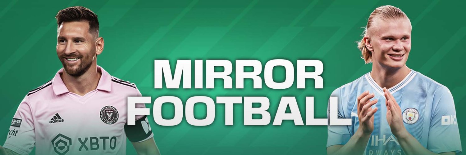 Mirror Football's banner