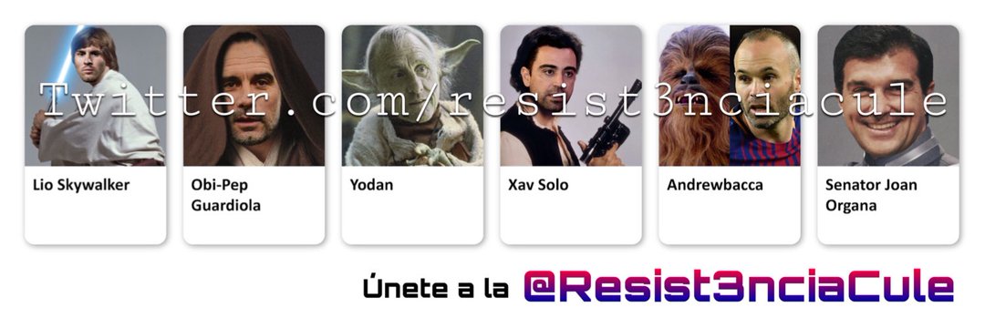 Resistencia Culé's banner
