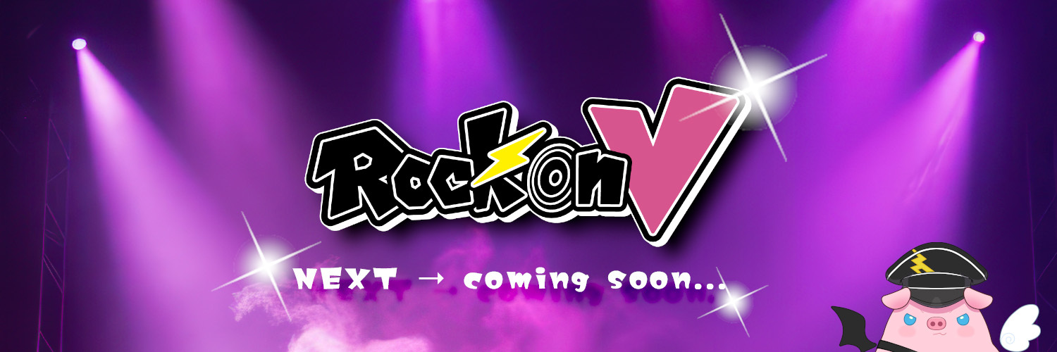 Rock on V's banner