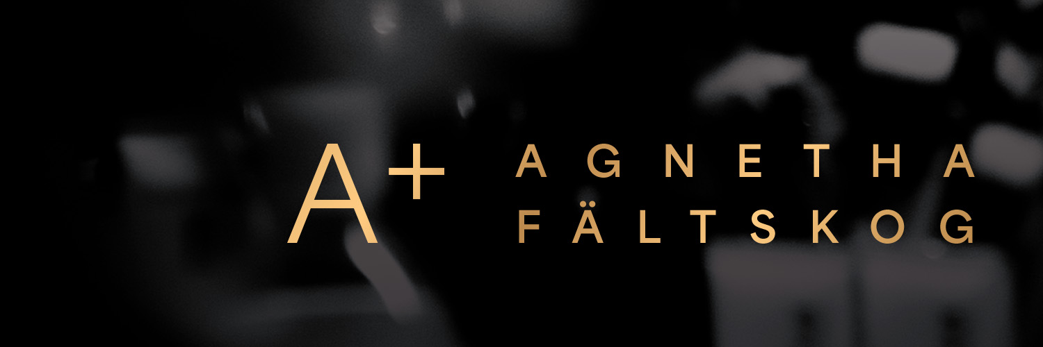 Agnetha Fältskog's banner