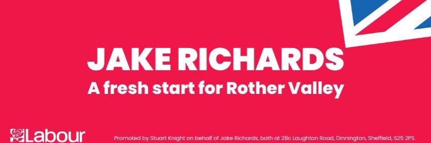 Jake Richards MP's banner