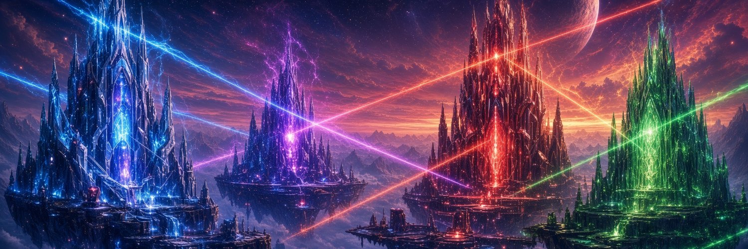 Lord Lenny Laser Light's banner