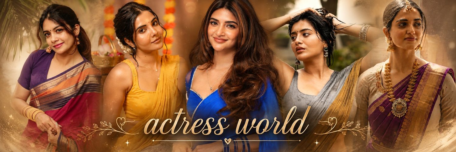 Actress World's banner