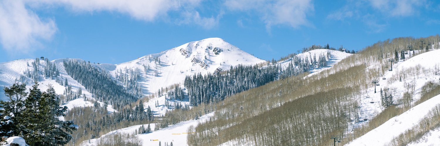 Park City Mountain's banner