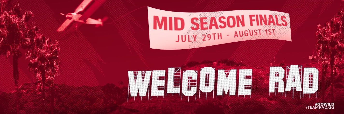 RAD's banner