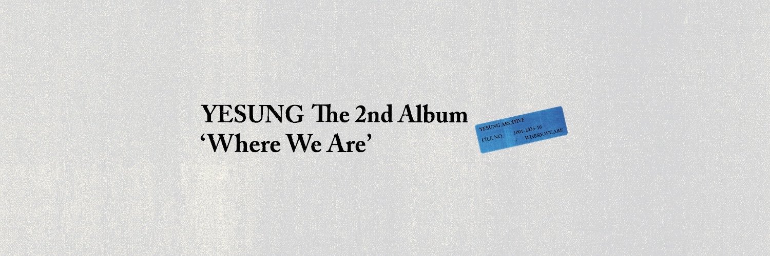 YESUNG official's banner