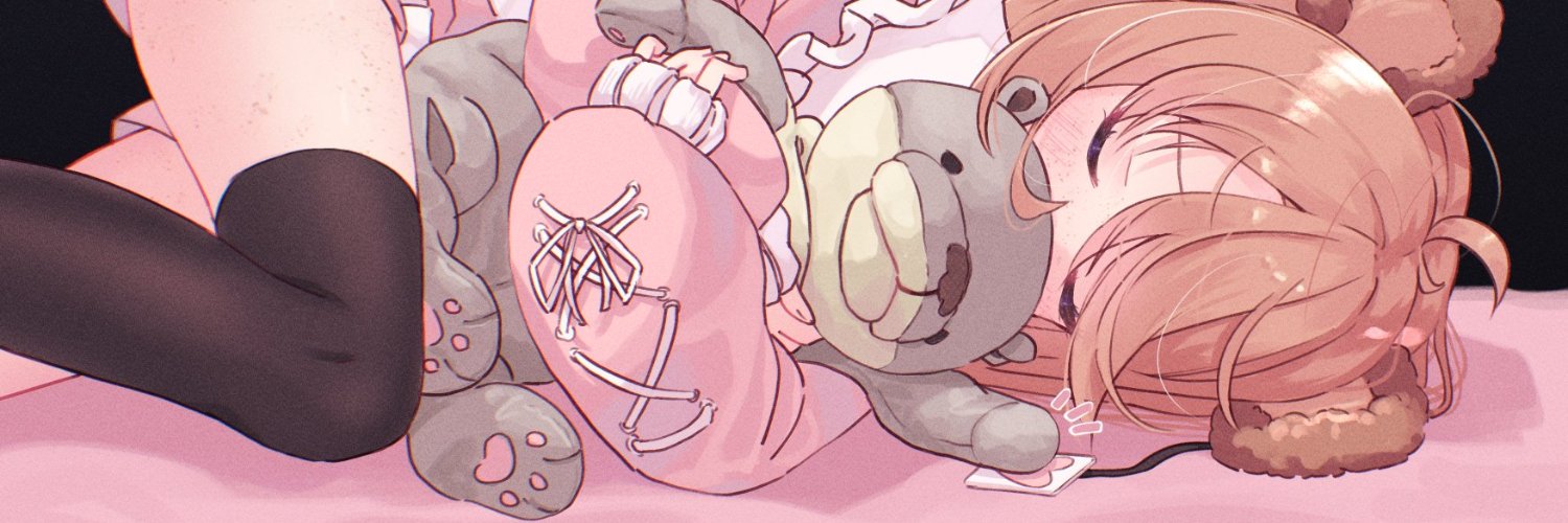miruku kumazuki 🧸💌 teddy bear vtuber's banner