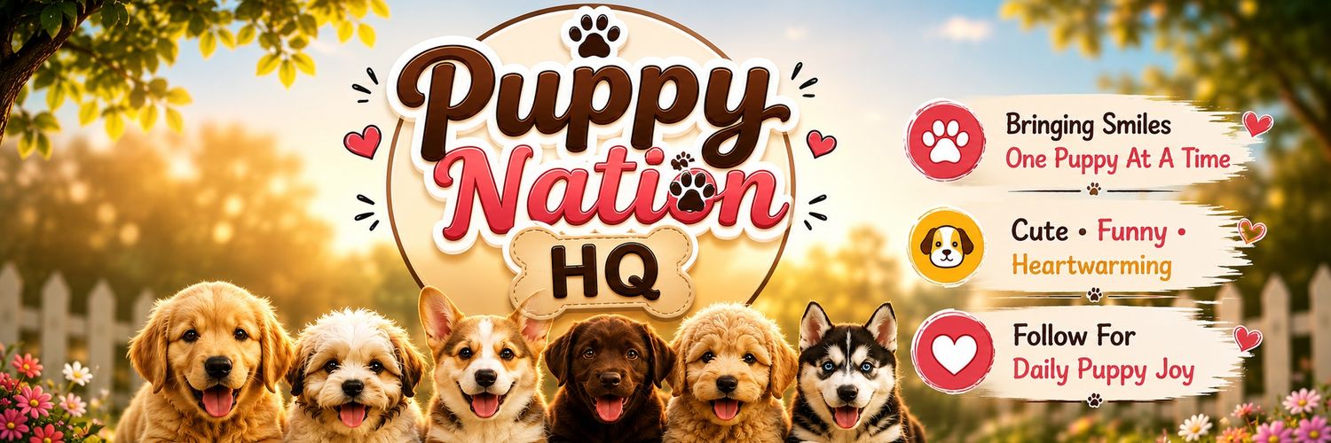 Puppy Nation 🐶's banner