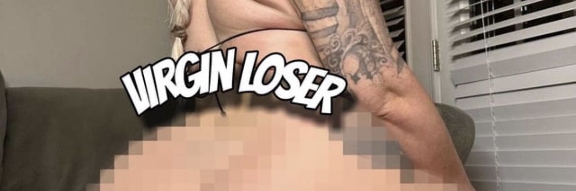 virgin loser's banner