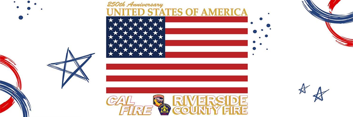 CAL FIRE/Riverside County Fire Department's banner