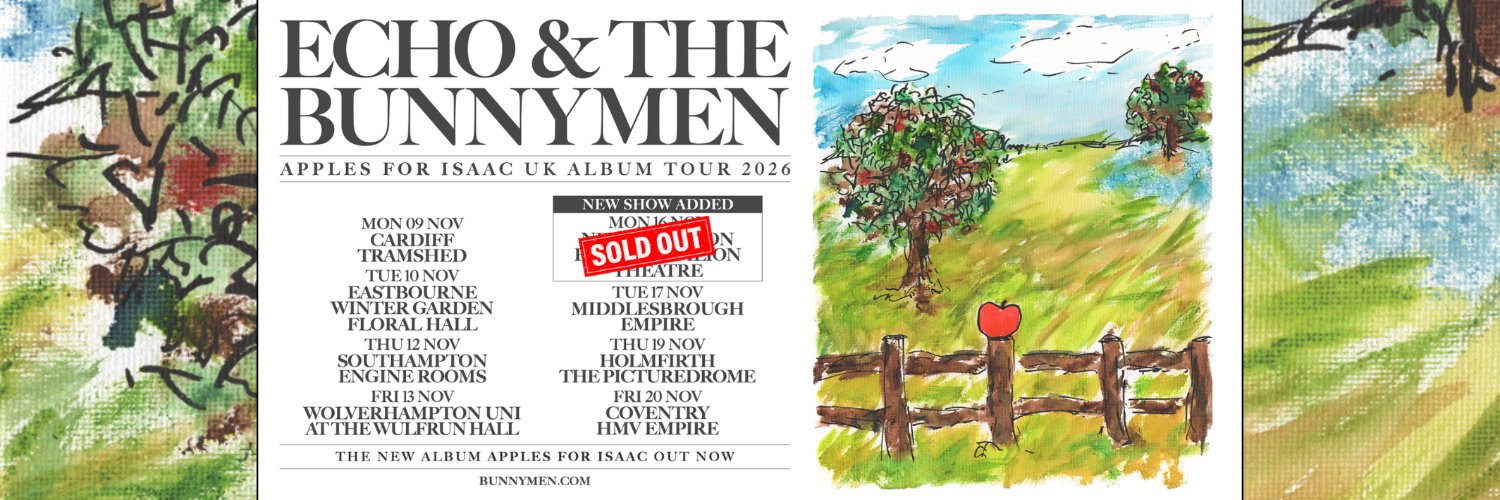 Echo & the Bunnymen's banner