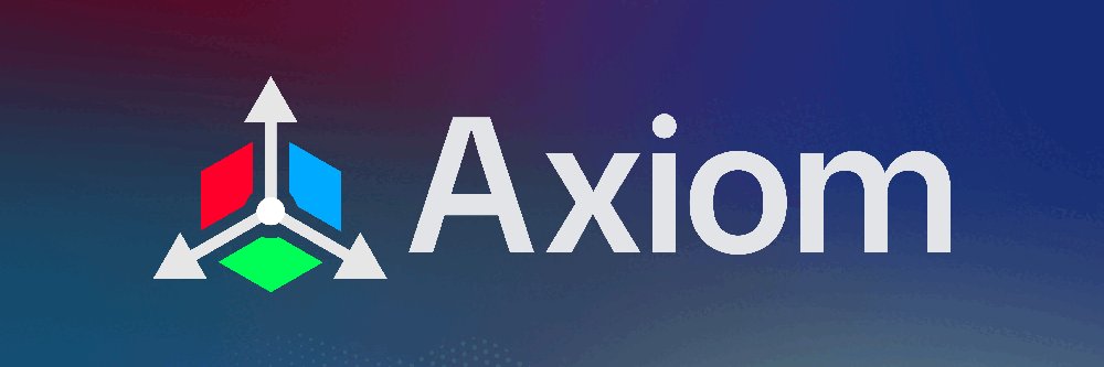 Axiom's banner