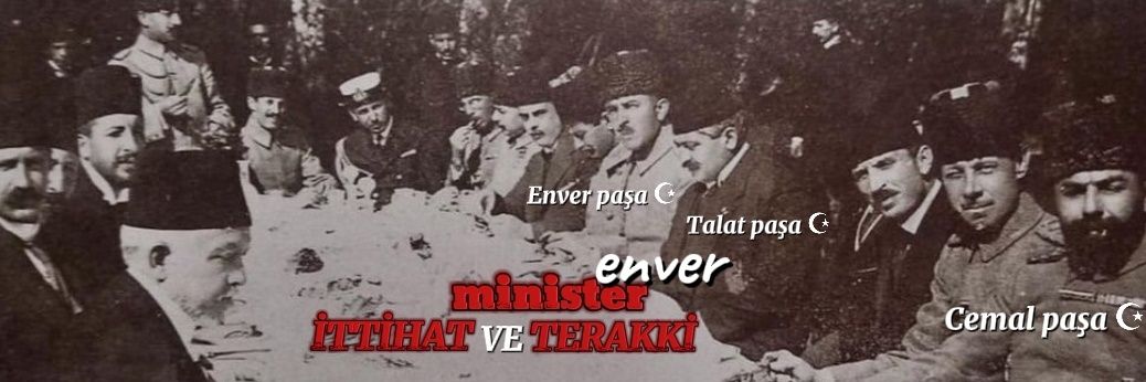 Enver paşa's banner