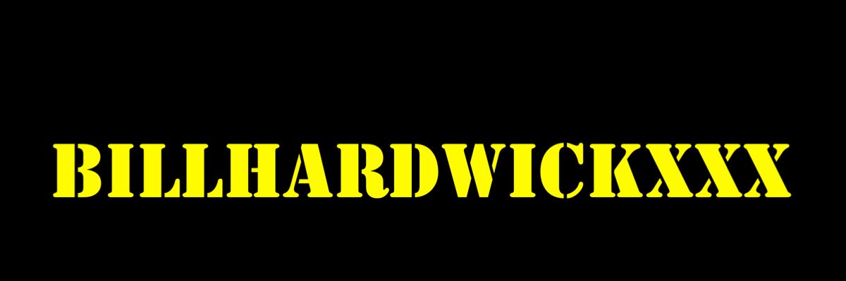 BillHardwickXXX's banner
