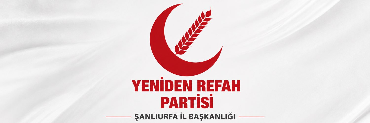 Yeniden Refah Şanlıurfa's banner