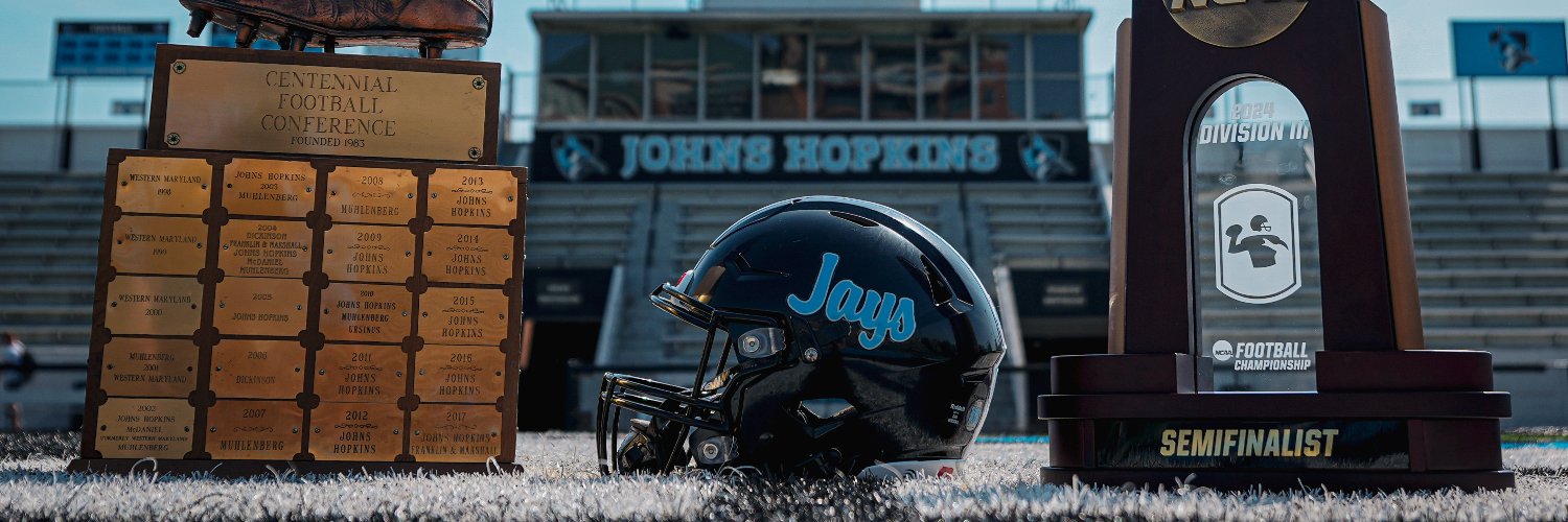 Johns Hopkins Football's banner