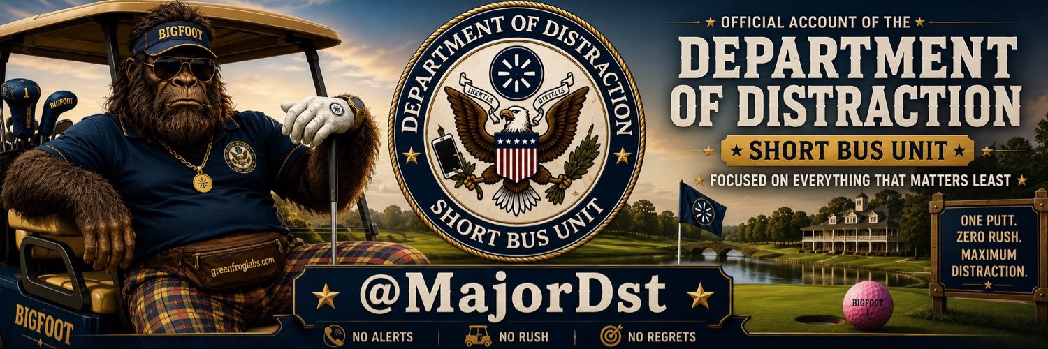 Department of Distraction's banner
