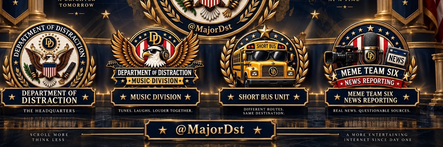 Department of Distraction's banner