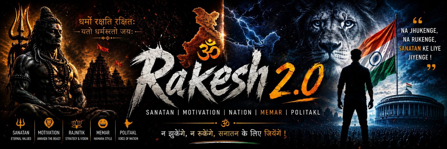 Rakesh 2.0 🇮🇳's banner