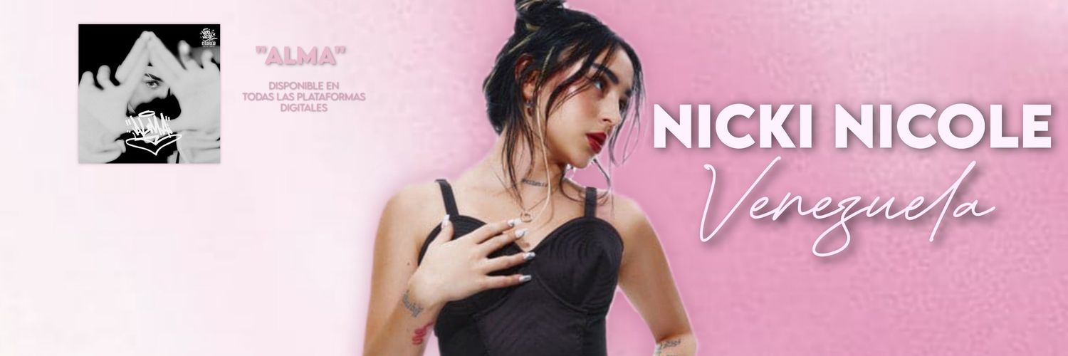 Nicki Nicole Venezuela's banner