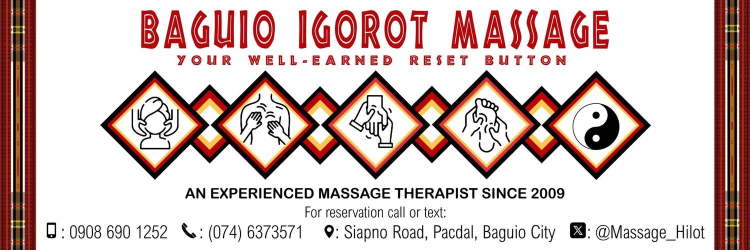 Baguio Igorot Massage's banner