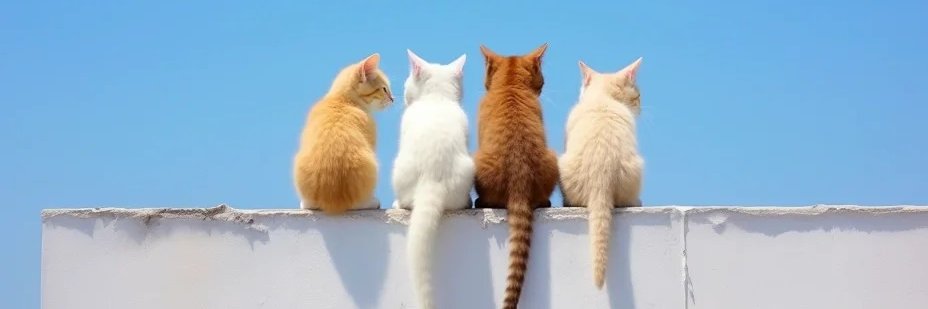 Cats bring healing to the world😺's banner