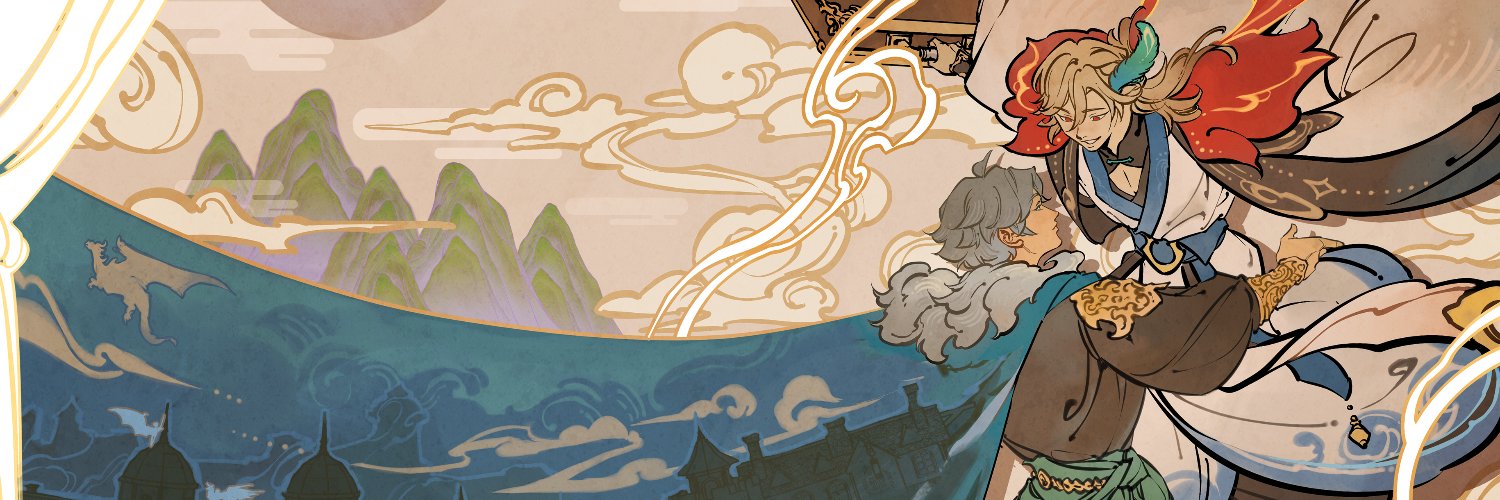 Digital orders ending soon! ✦ HKVH Fantasy AU zine's banner
