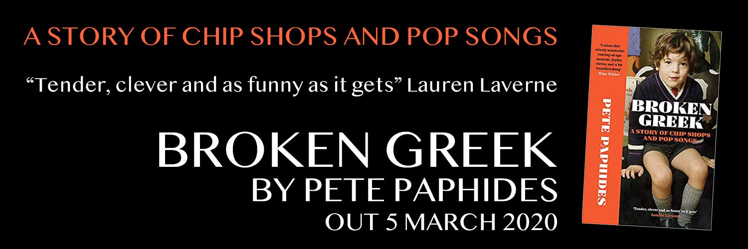 Pete Paphides's banner