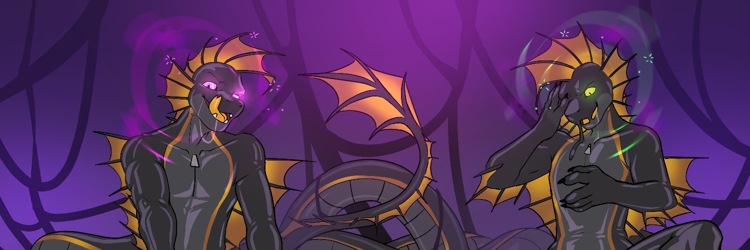 Squeaky Swirly Dragon's banner