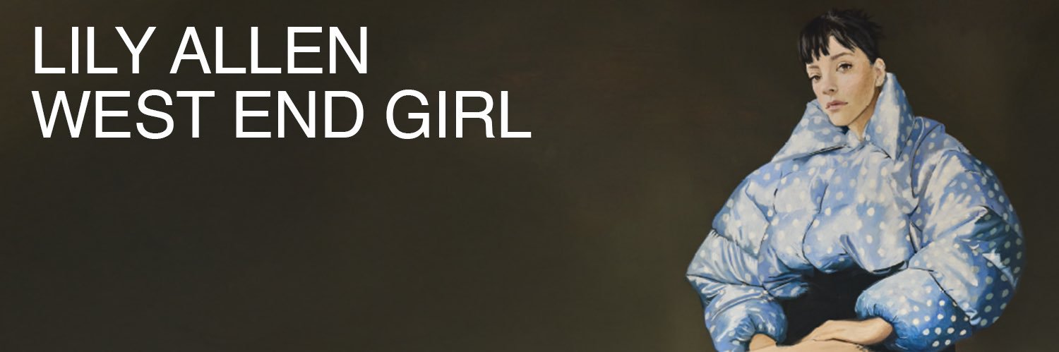 Lily Allen's banner