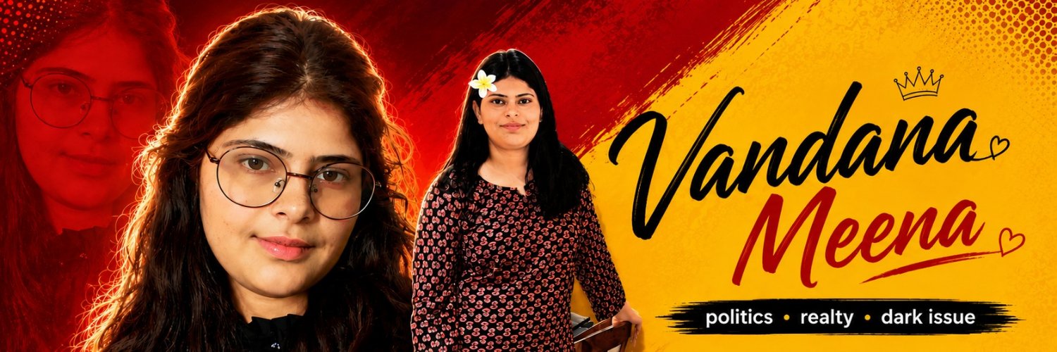 Vandana Meena's banner
