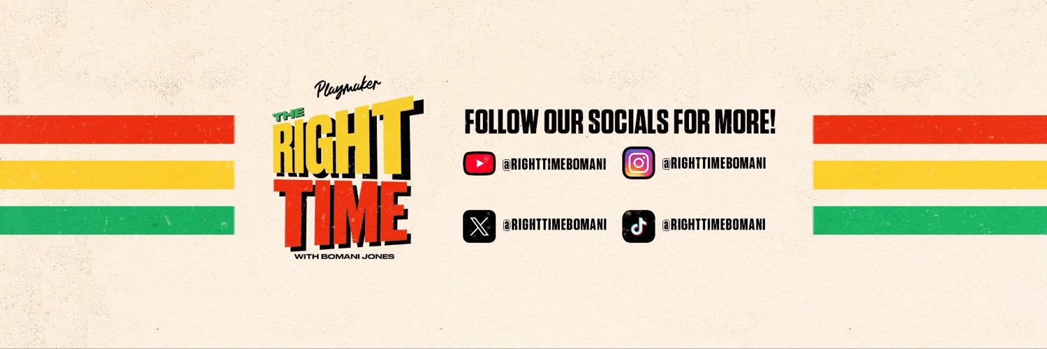 The Right Time with Bomani Jones's banner
