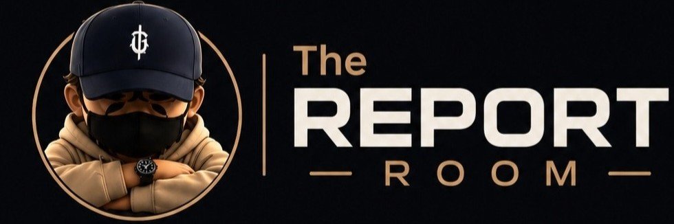 The Report Room's banner