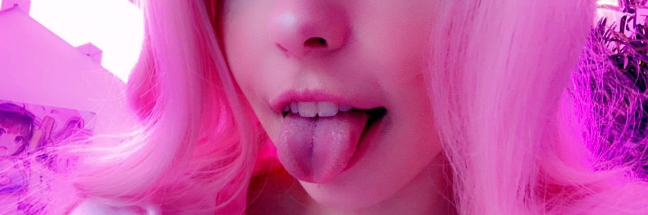 Belle Delphine Love's banner