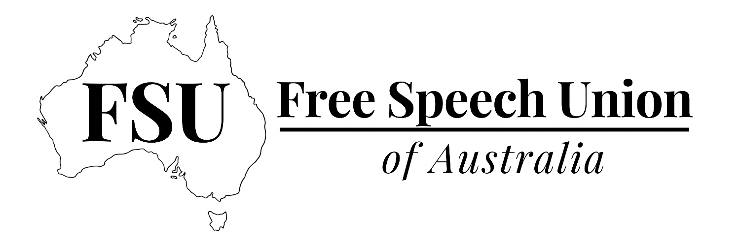 Free Speech Union of Australia's banner