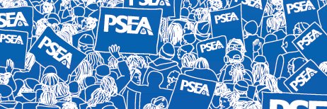 PSEA's banner
