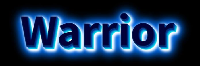 Warrior's banner